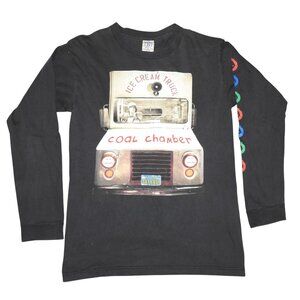 Vintage Coal Chamber Ice Cream Truck Original Metal Long Sleeve T-Shirt Medium
